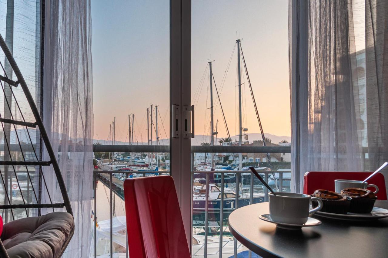 Estudio En 1ª Linea Con Vistas Al Puerto Deportivo By Insidehome Empuriabrava Exterior foto