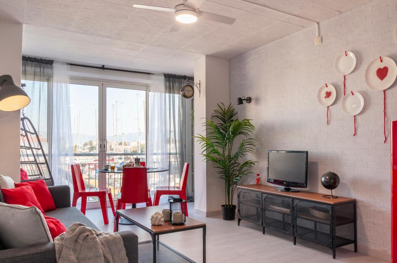 Estudio En 1ª Linea Con Vistas Al Puerto Deportivo By Insidehome Empuriabrava Exterior foto